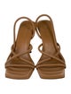 GIA/RHW Leather Slingback Sandals