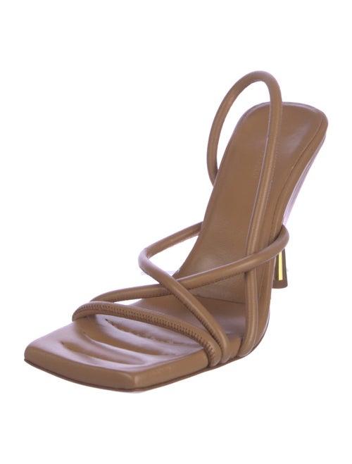 GIA/RHW Leather Slingback Sandals