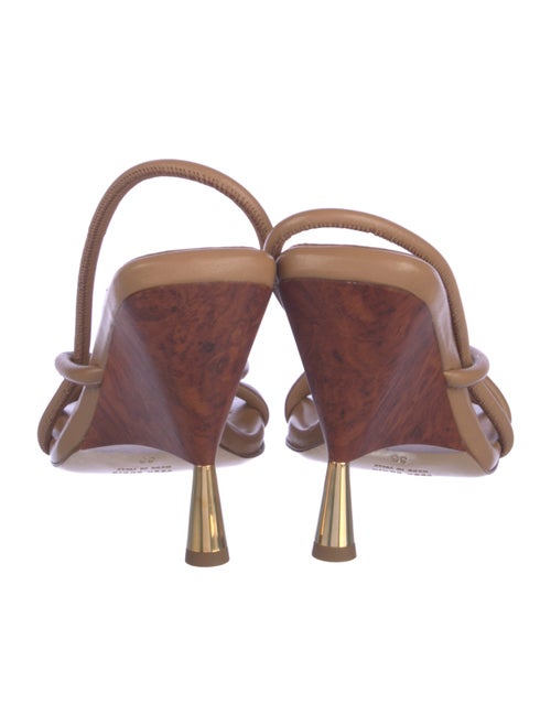 GIA/RHW Leather Slingback Sandals