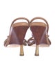 GIA/RHW Leather Slingback Sandals