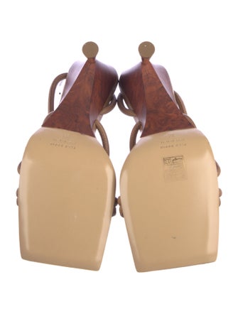 GIA/RHW Leather Slingback Sandals