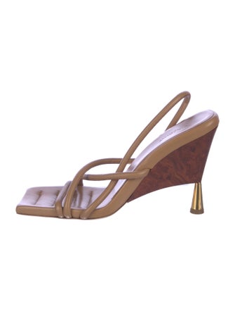 GIA/RHW Leather Slingback Sandals