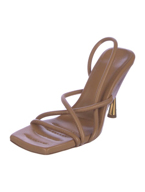 GIA/RHW Leather Slingback Sandals