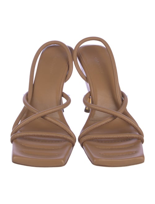 GIA/RHW Leather Slingback Sandals