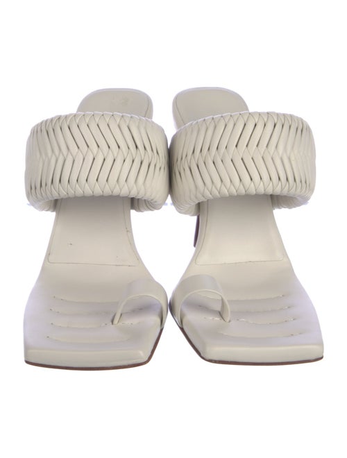 GIA/RHW Leather Braided Accents Slides