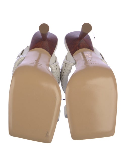 GIA/RHW Leather Braided Accents Slides