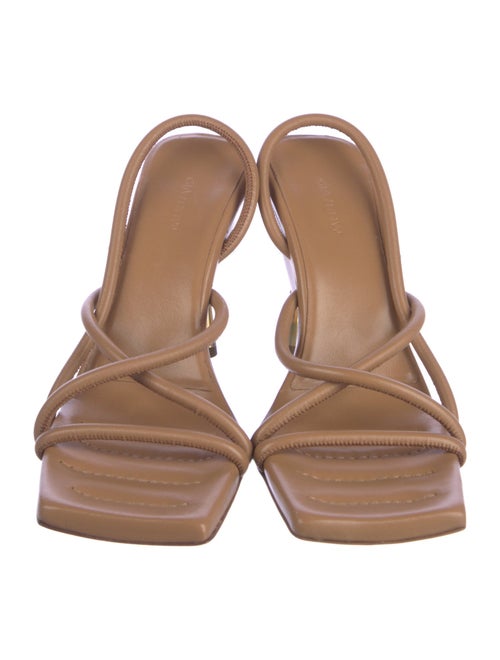 GIA/RHW Leather Slingback Sandals