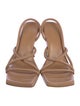 GIA/RHW Leather Slingback Sandals