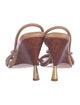 GIA/RHW Leather Slingback Sandals