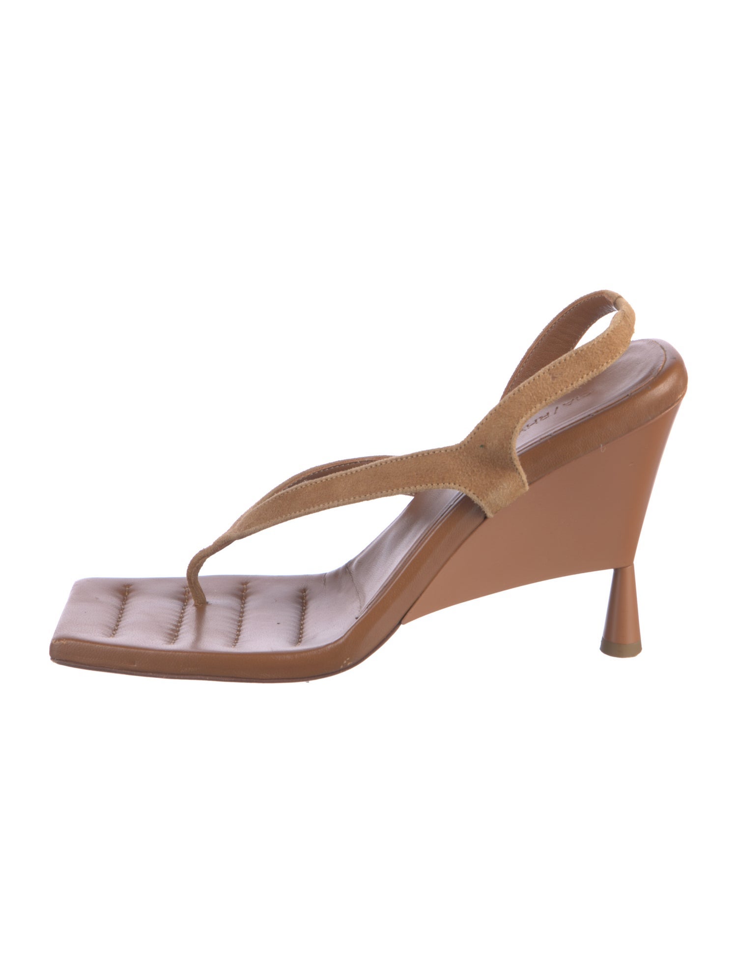 GIA/RHW Suede Slingback Sandals