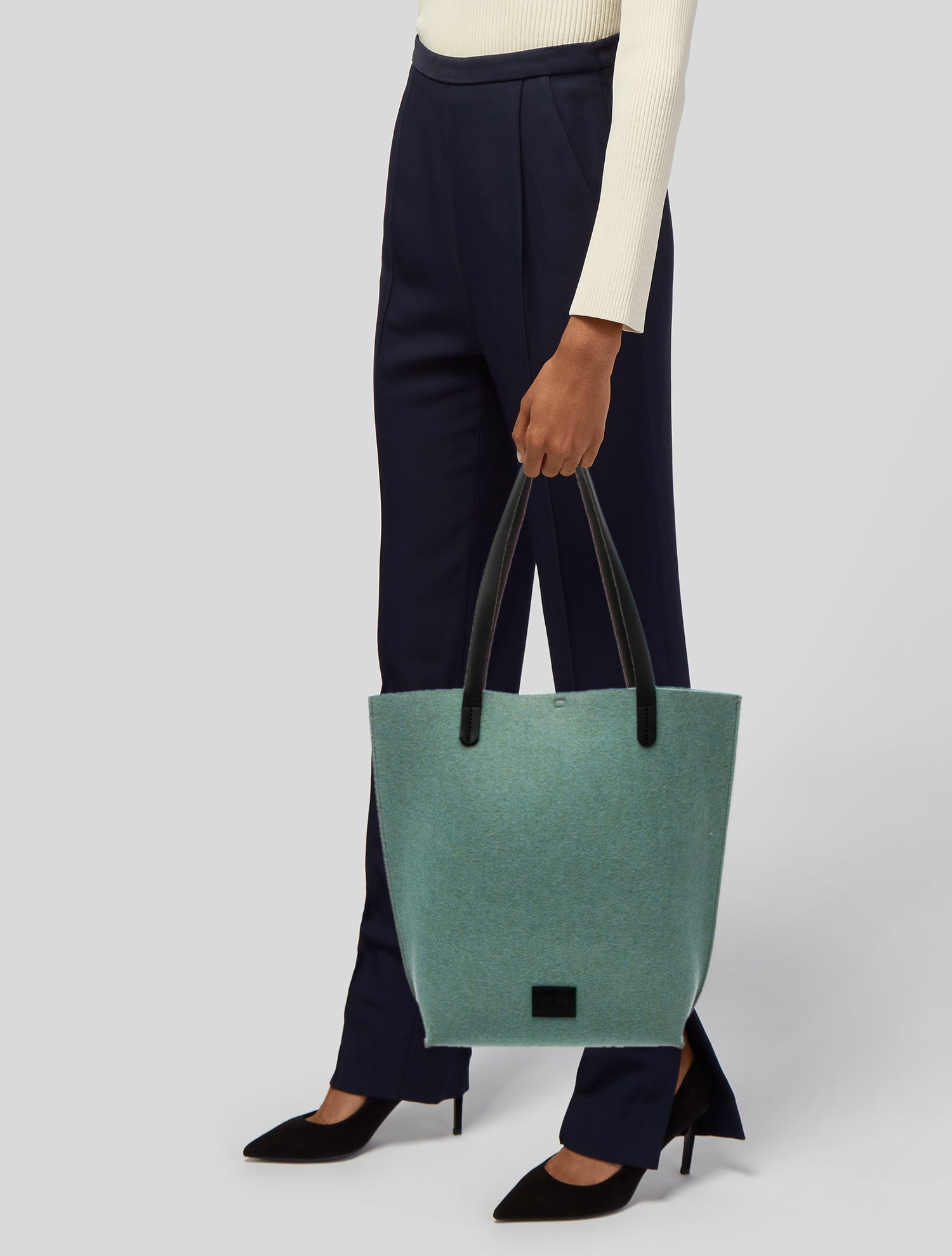 Gräf & Lantz Felt Shoulder Bag