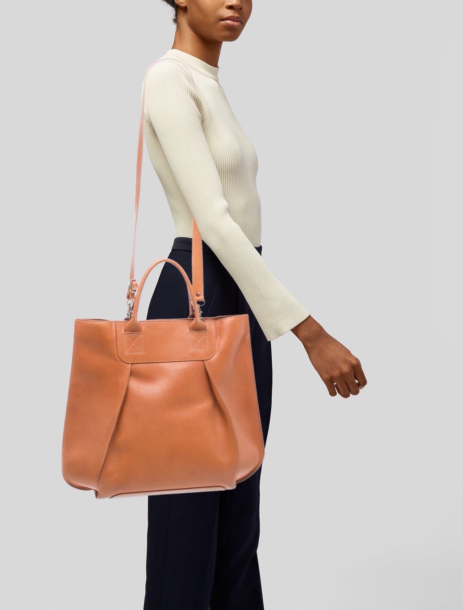 Gräf & Lantz Leather Top Handle Bag