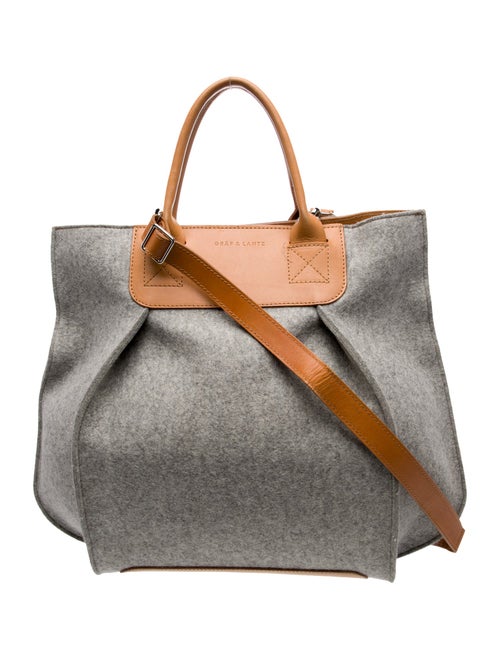 Gräf & Lantz Wool Top Handle Bag
