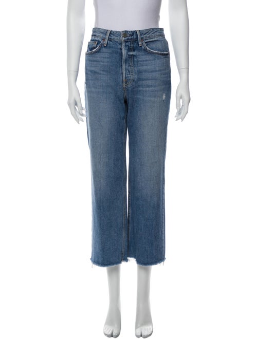 Grlfrnd High-Rise Wide Leg Jeans Blue