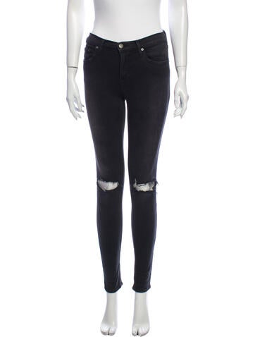 Grlfrnd Jeans Mid-Rise Skinny Leg US 26 | S