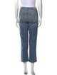 GRLFRND Mid-Rise Straight Leg Jeans