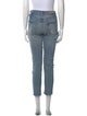 GRLFRND Mid-Rise Straight Leg Jeans