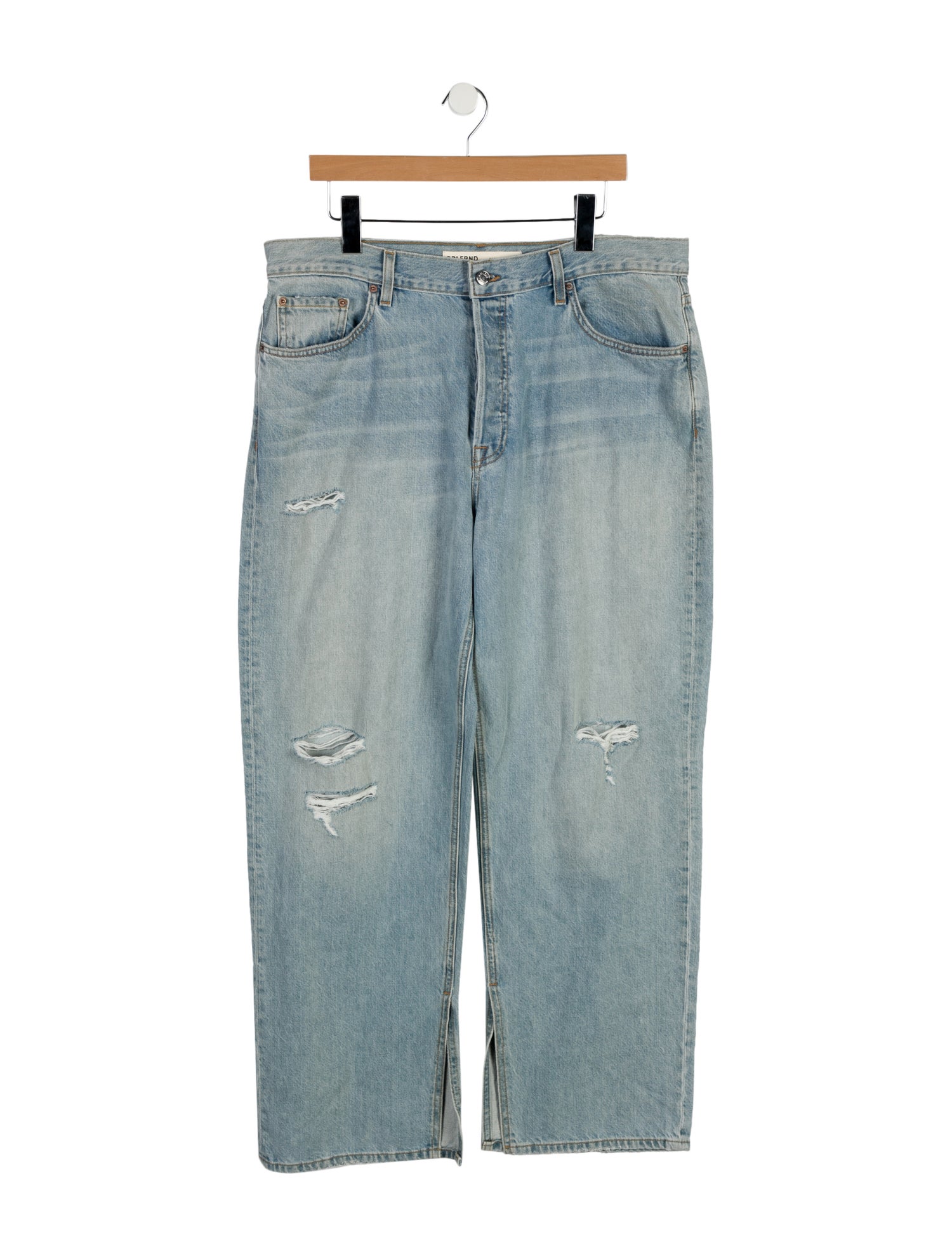 GRLFRND High-Rise Wide Leg Jeans w/ Tags