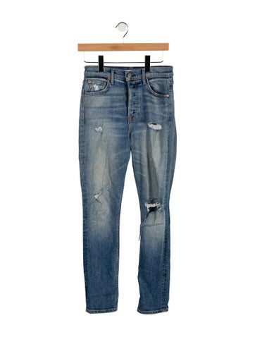 Grlfrnd Jeans Mid-Rise Skinny Leg XS