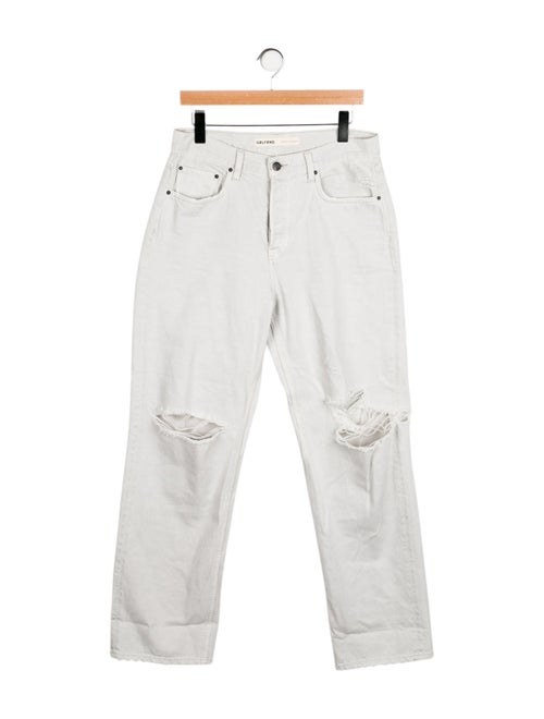 GRLFRND High-Rise Wide Leg Jeans