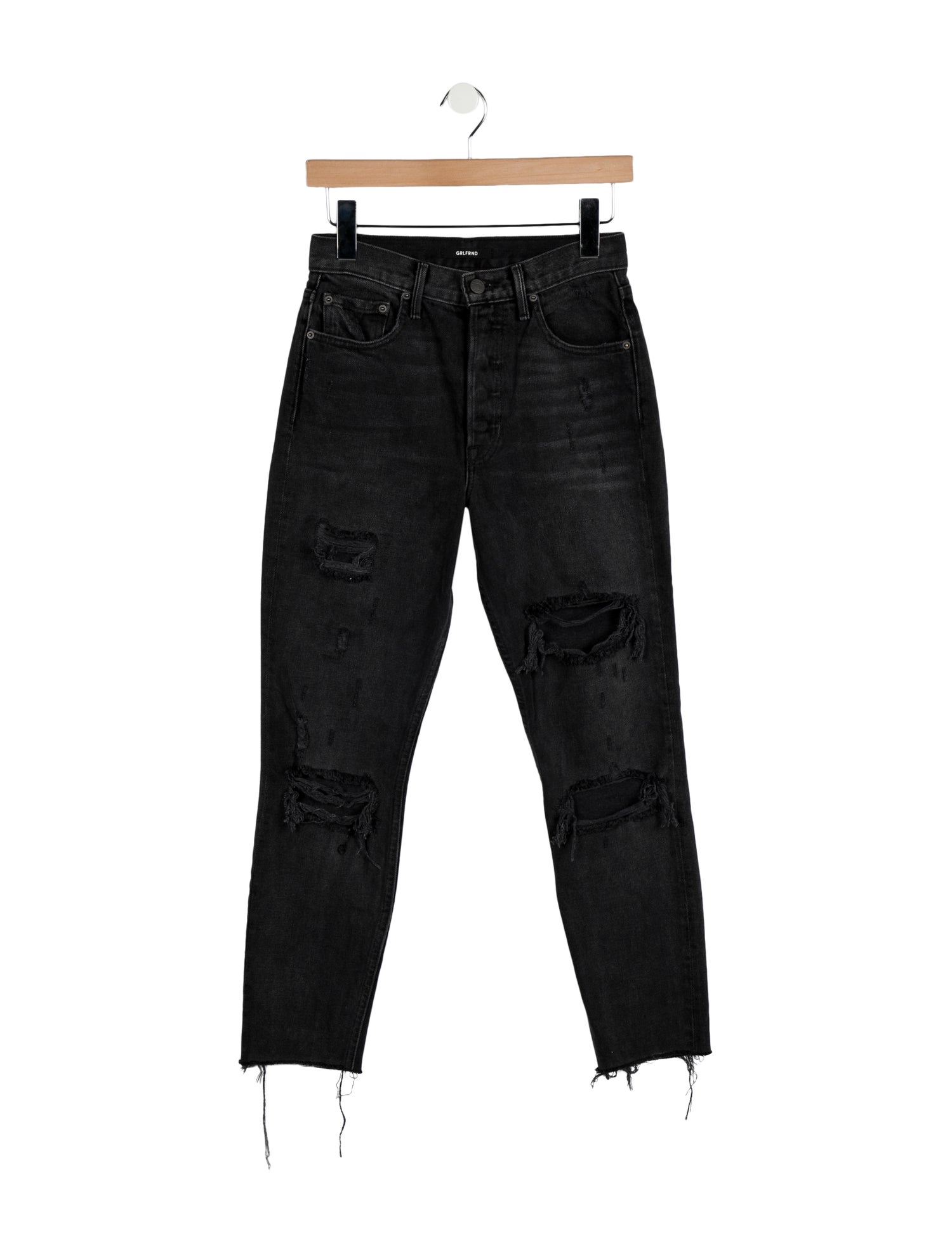 GRLFRND Mid-Rise Skinny Leg Jeans