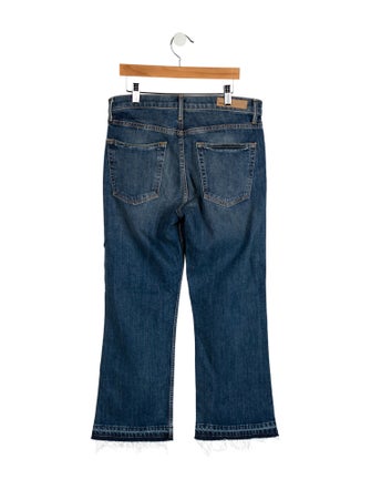 GRLFRND Mid-Rise Wide Leg Jeans