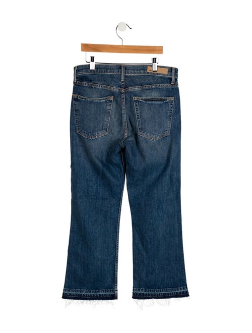 GRLFRND Mid-Rise Wide Leg Jeans