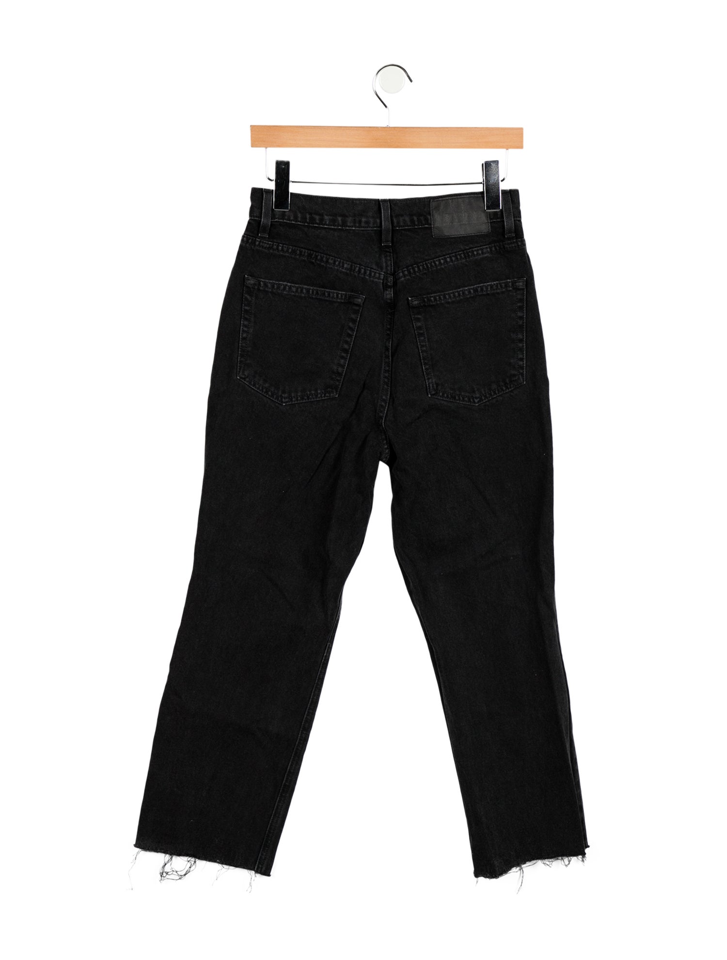 GRLFRND High-Rise Straight Leg Jeans