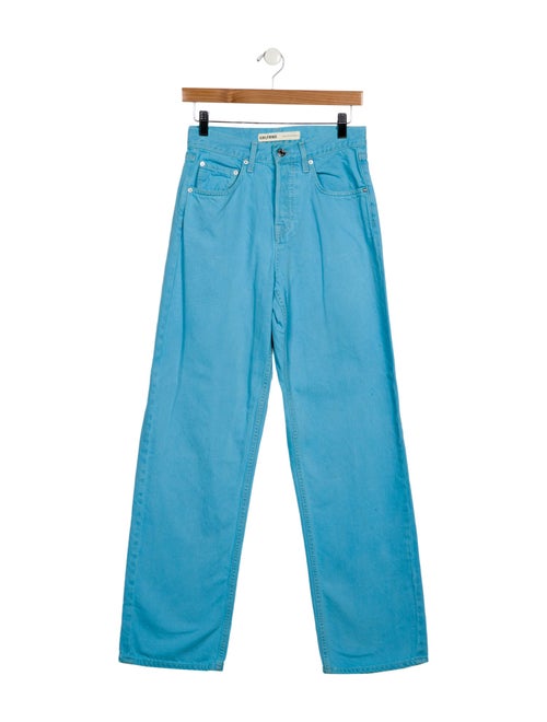 GRLFRND High-Rise Wide Leg Jeans