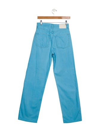 GRLFRND High-Rise Wide Leg Jeans