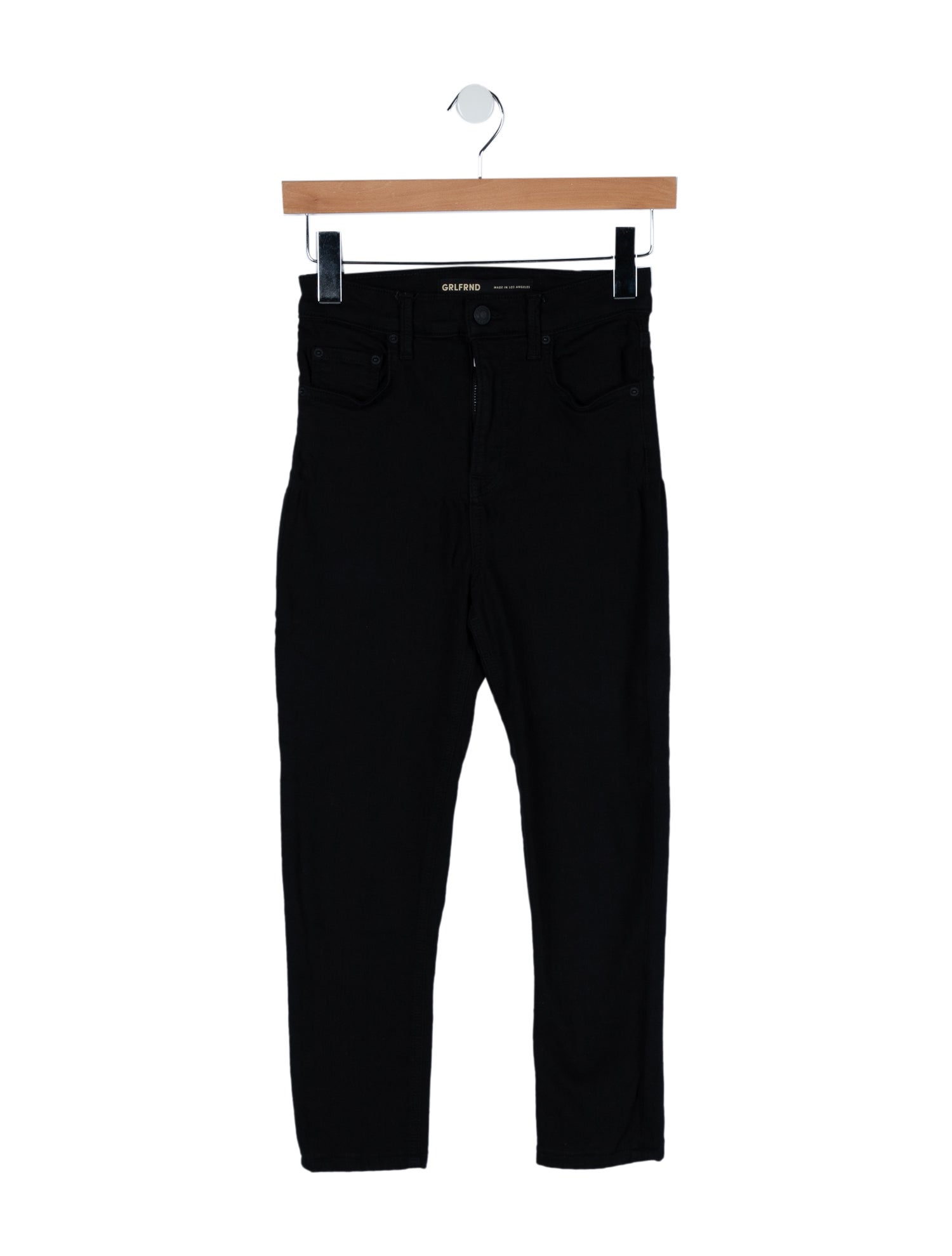 GRLFRND Mid-Rise Skinny Leg Jeans