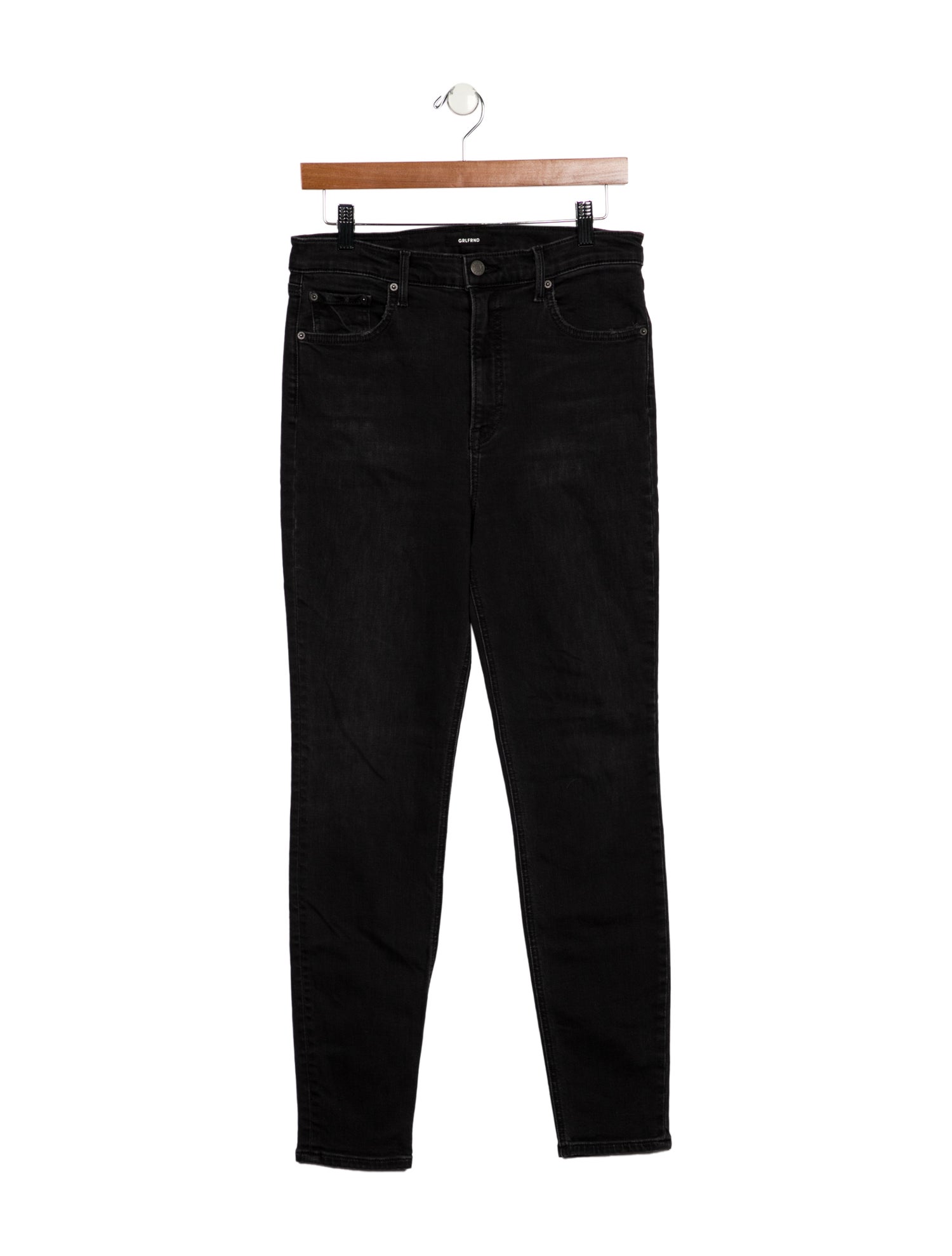 GRLFRND High-Rise Skinny Leg Jeans