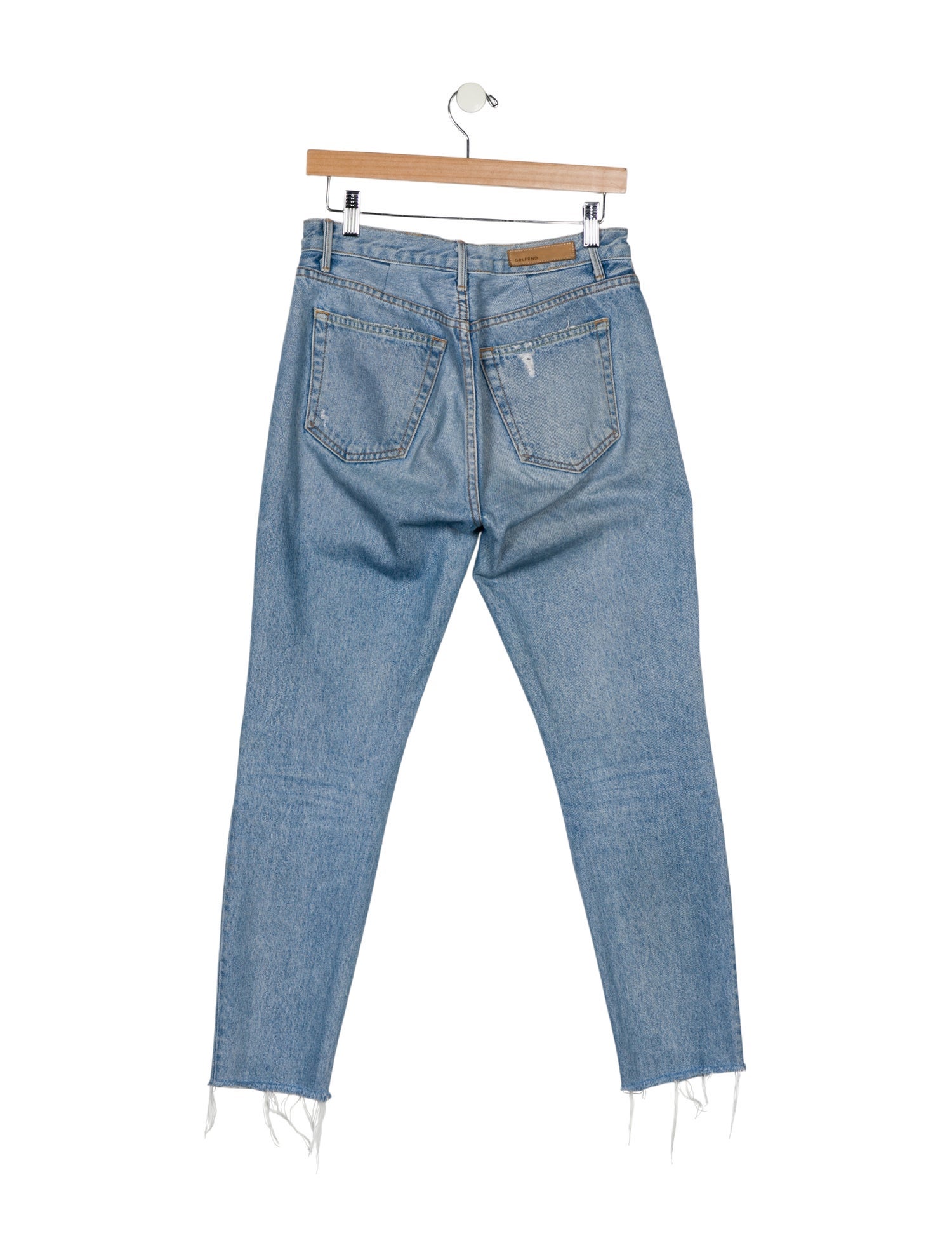 GRLFRND Mid-Rise Skinny Leg Jeans