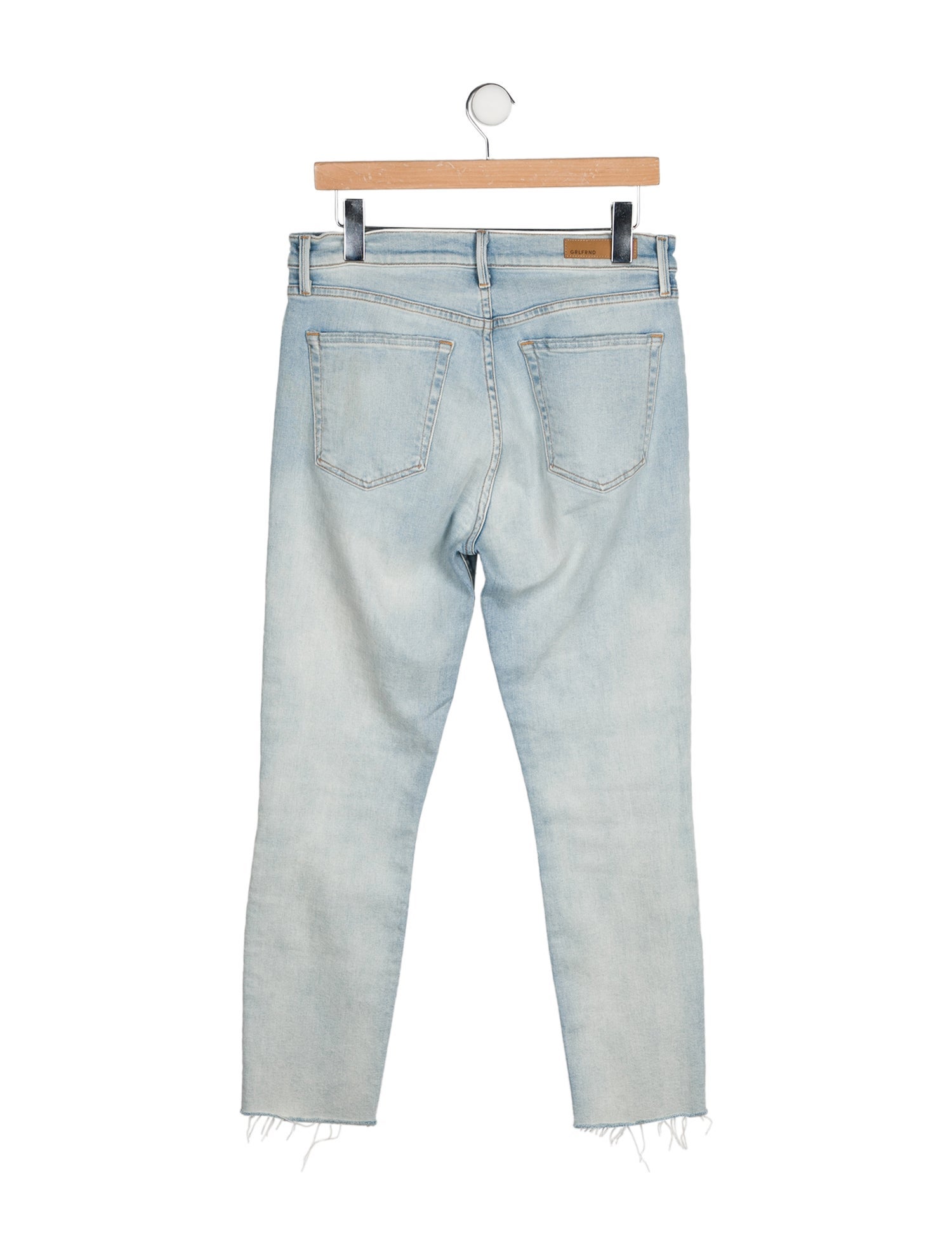 GRLFRND High-Rise Skinny Leg Jeans