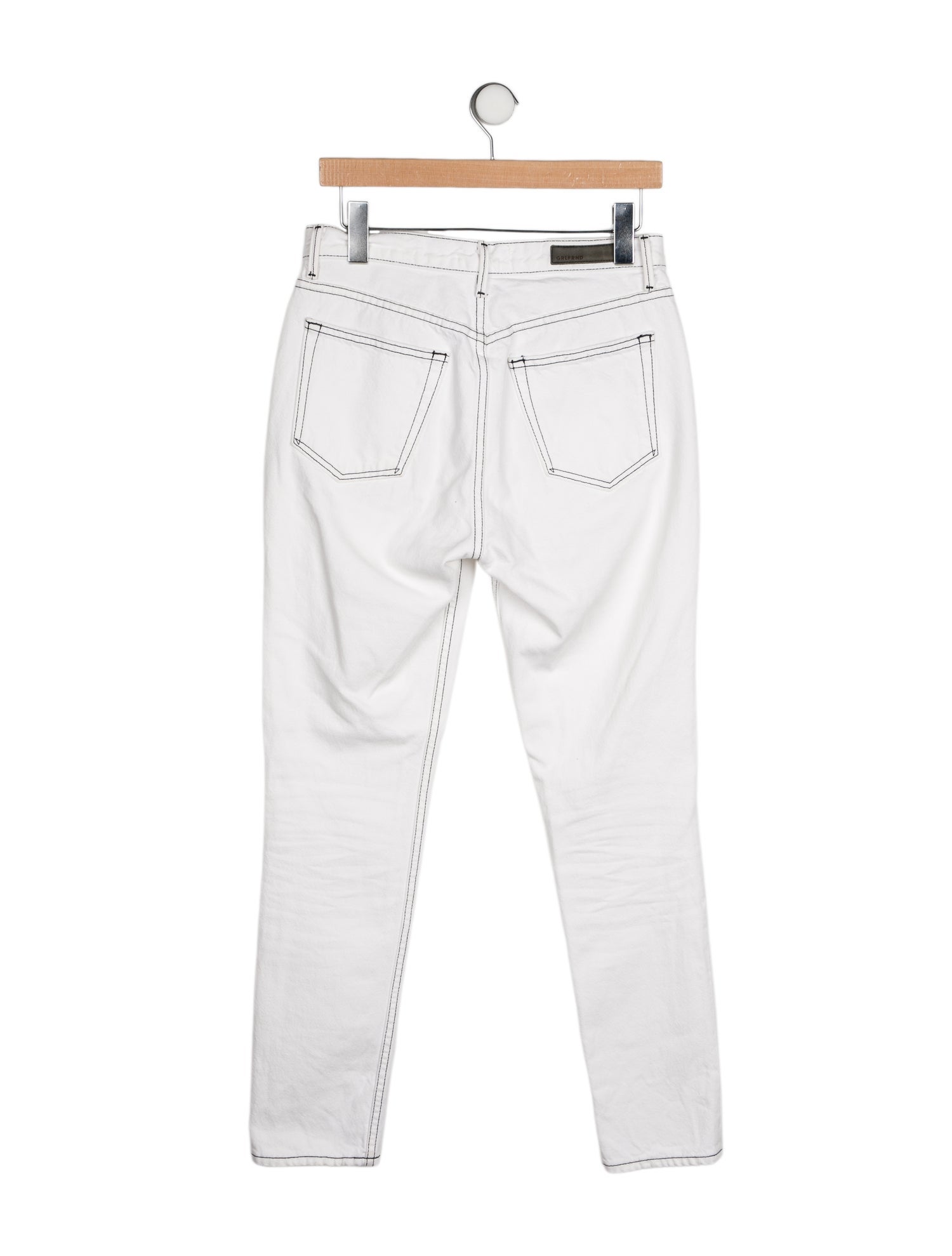 GRLFRND Mid-Rise Skinny Leg Jeans