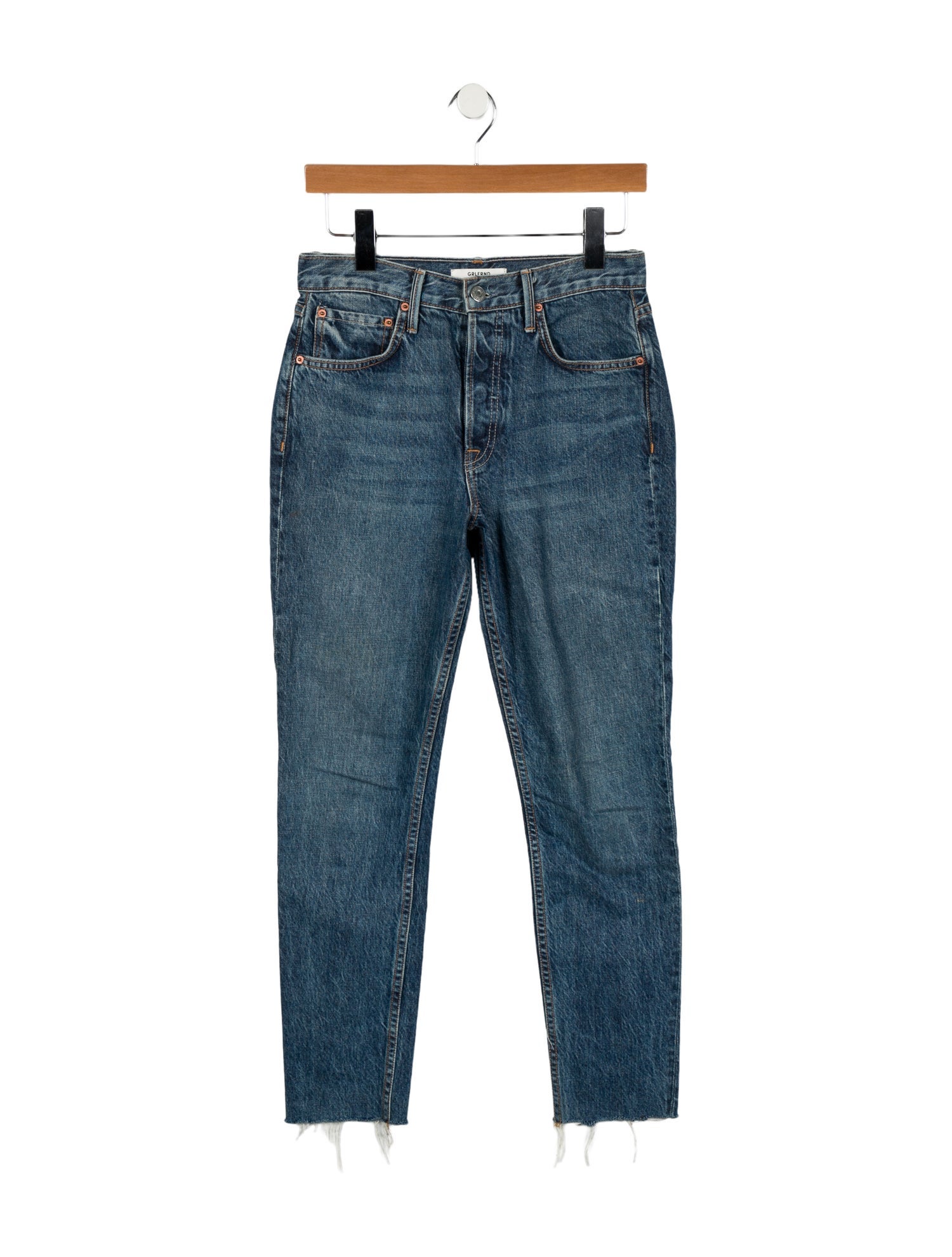 GRLFRND Mid-Rise Skinny Leg Jeans