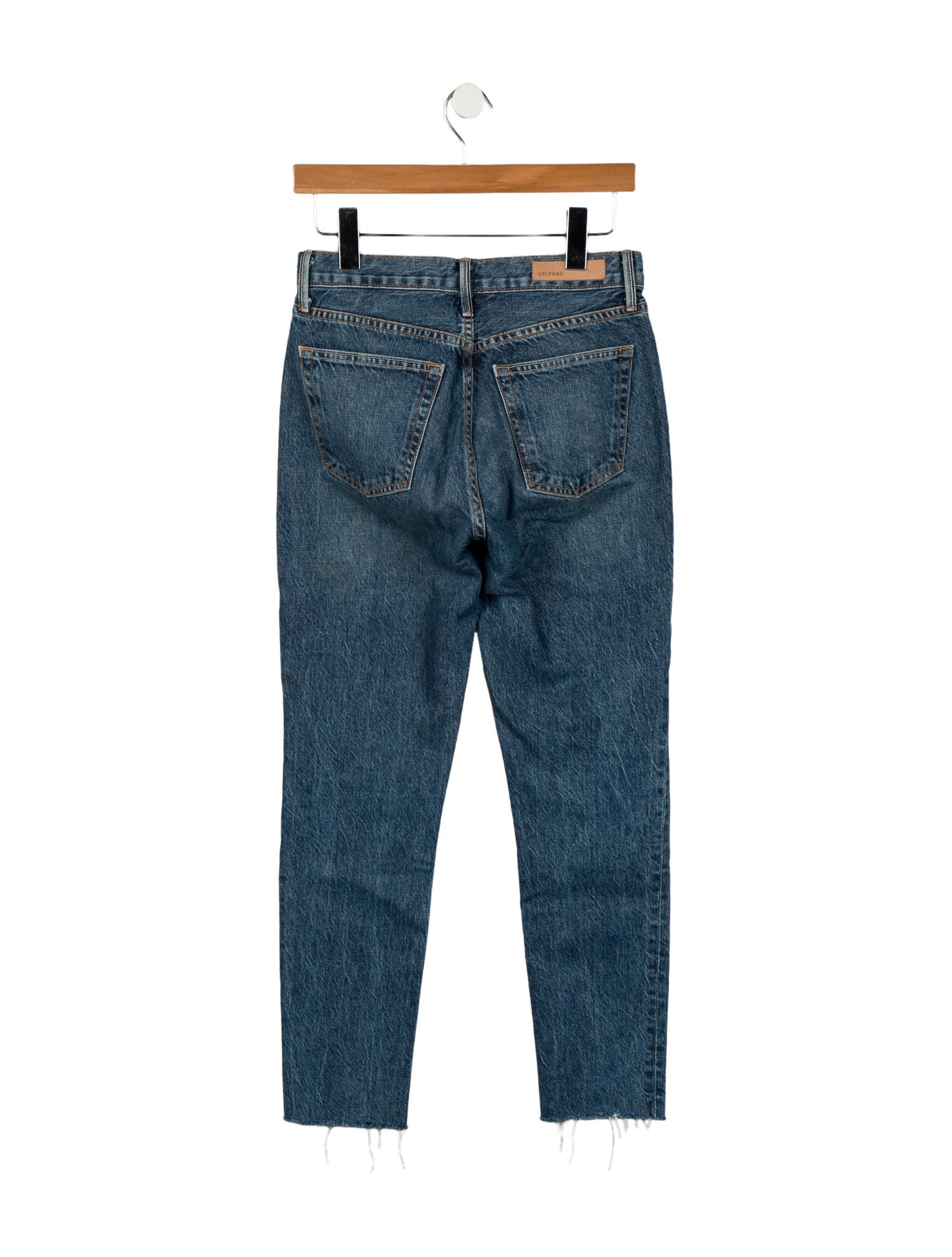 GRLFRND Mid-Rise Skinny Leg Jeans