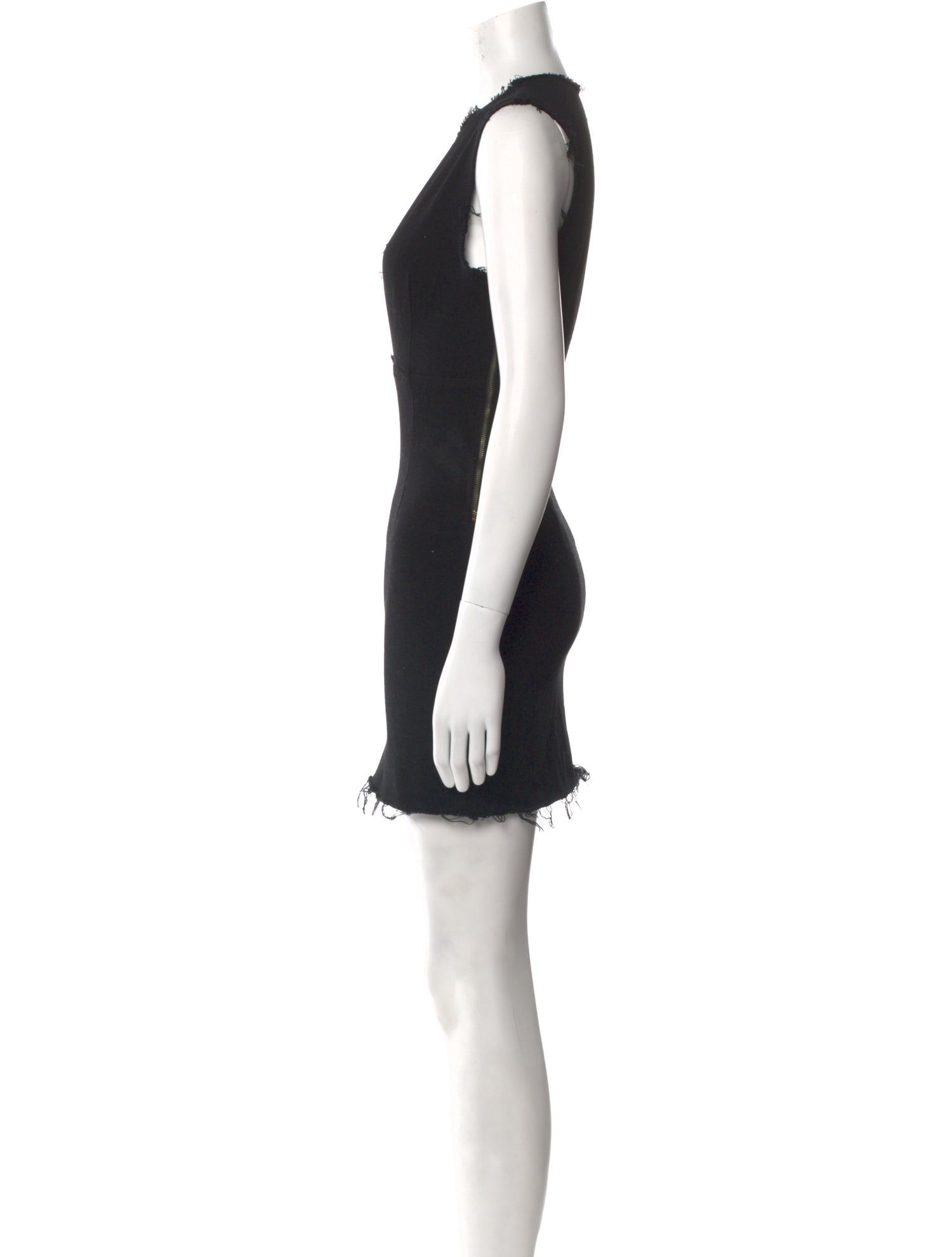 GRLFRND V-Neck Mini Dress