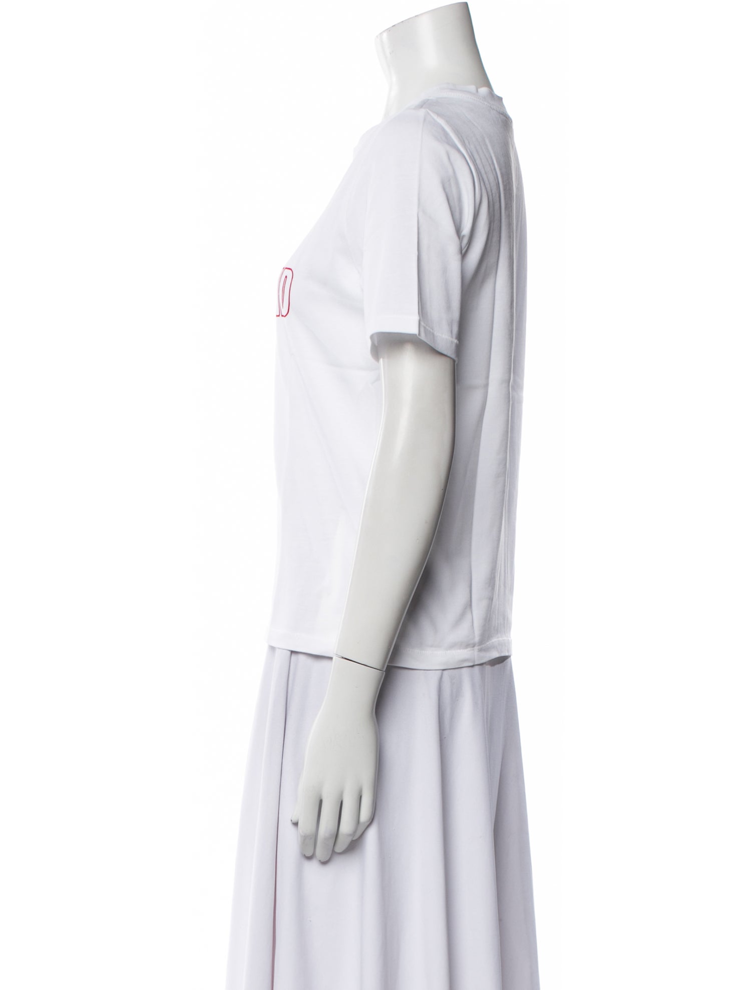 GRLFRND Graphic Print Crew Neck T-Shirt