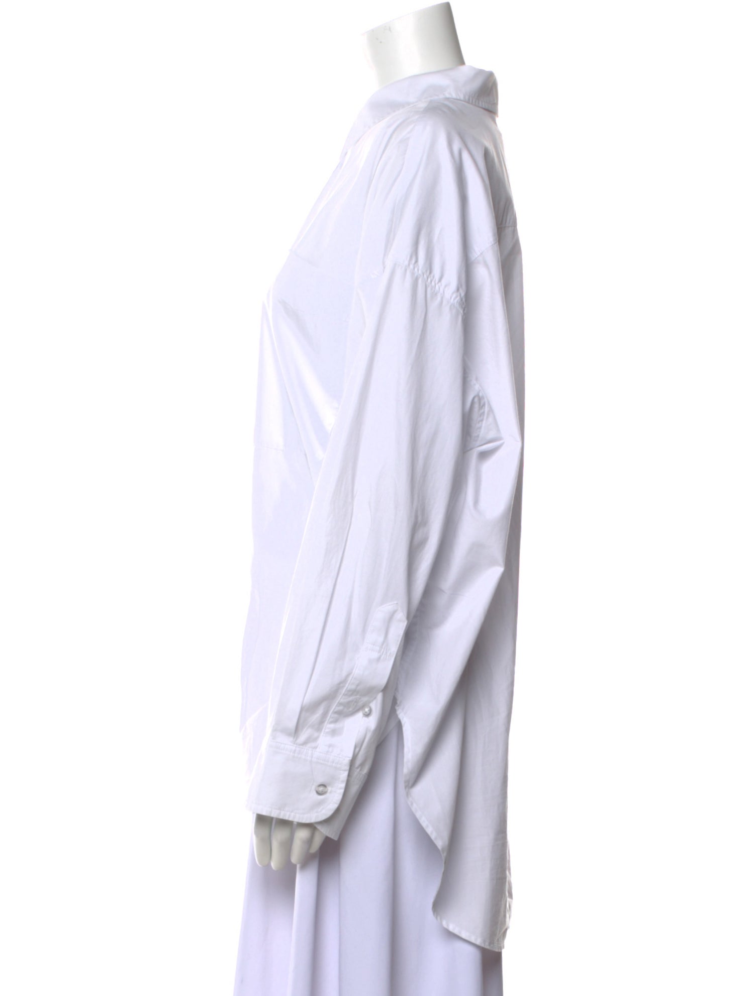 GRLFRND Long Sleeve Button-Up Top