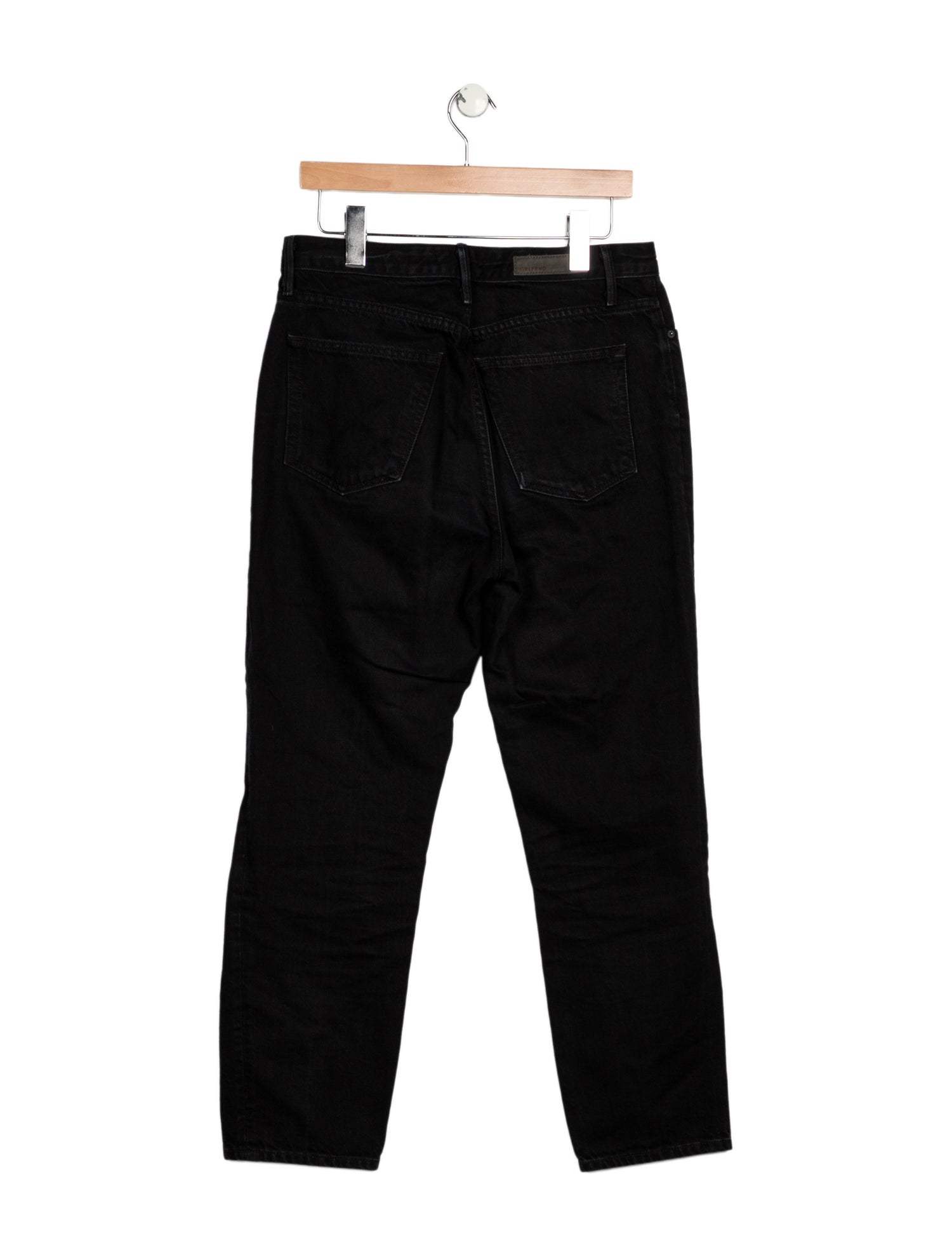 GRLFRND High-Rise Straight Leg Jeans