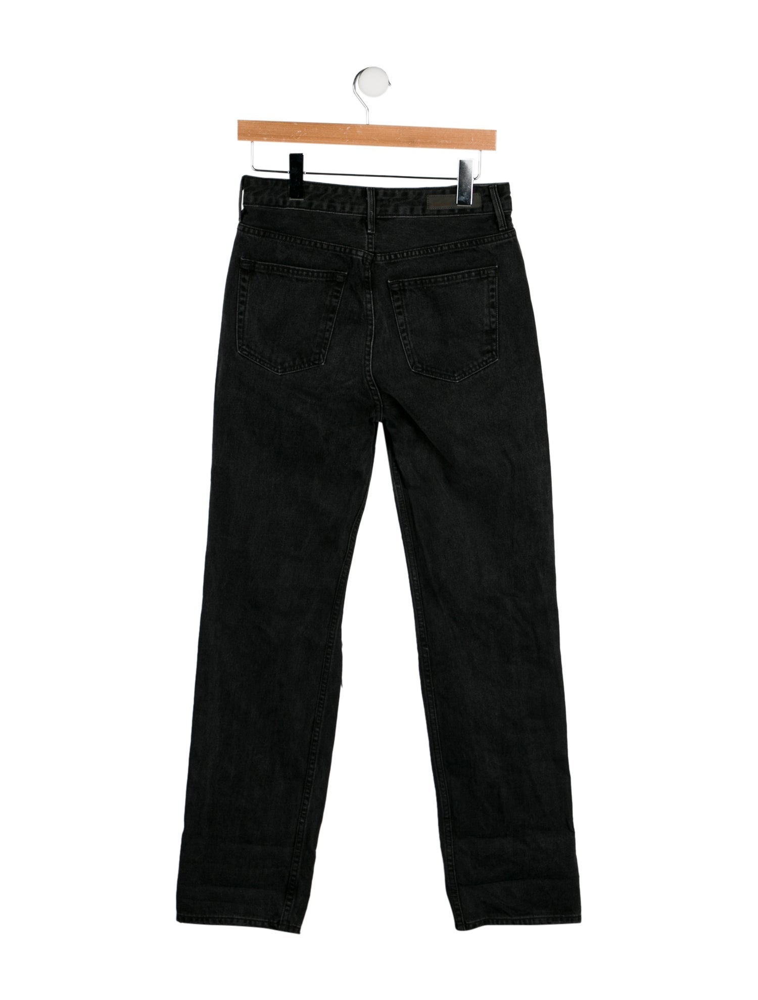 GRLFRND High-Rise Straight Leg Jeans