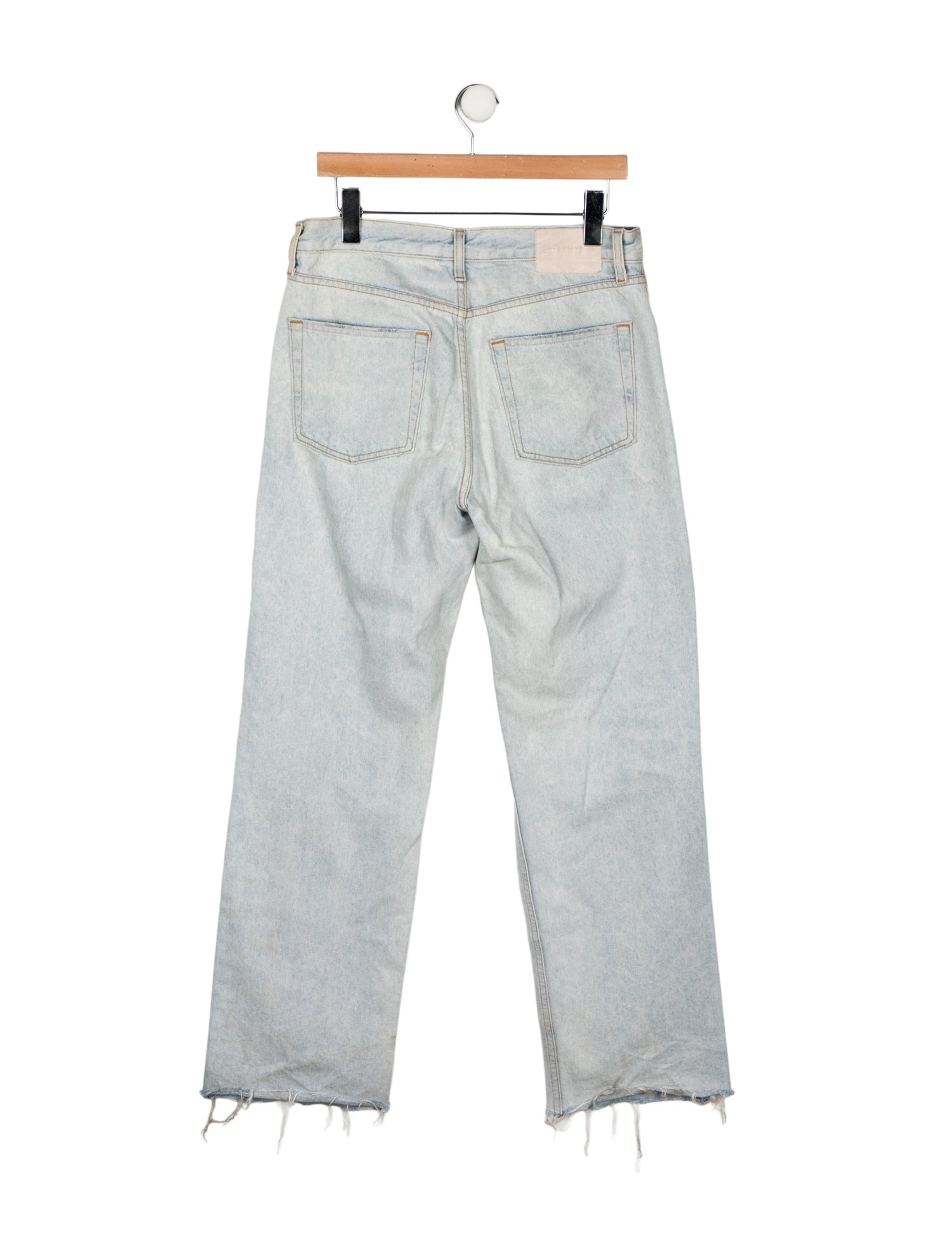 GRLFRND High-Rise Wide Leg Jeans