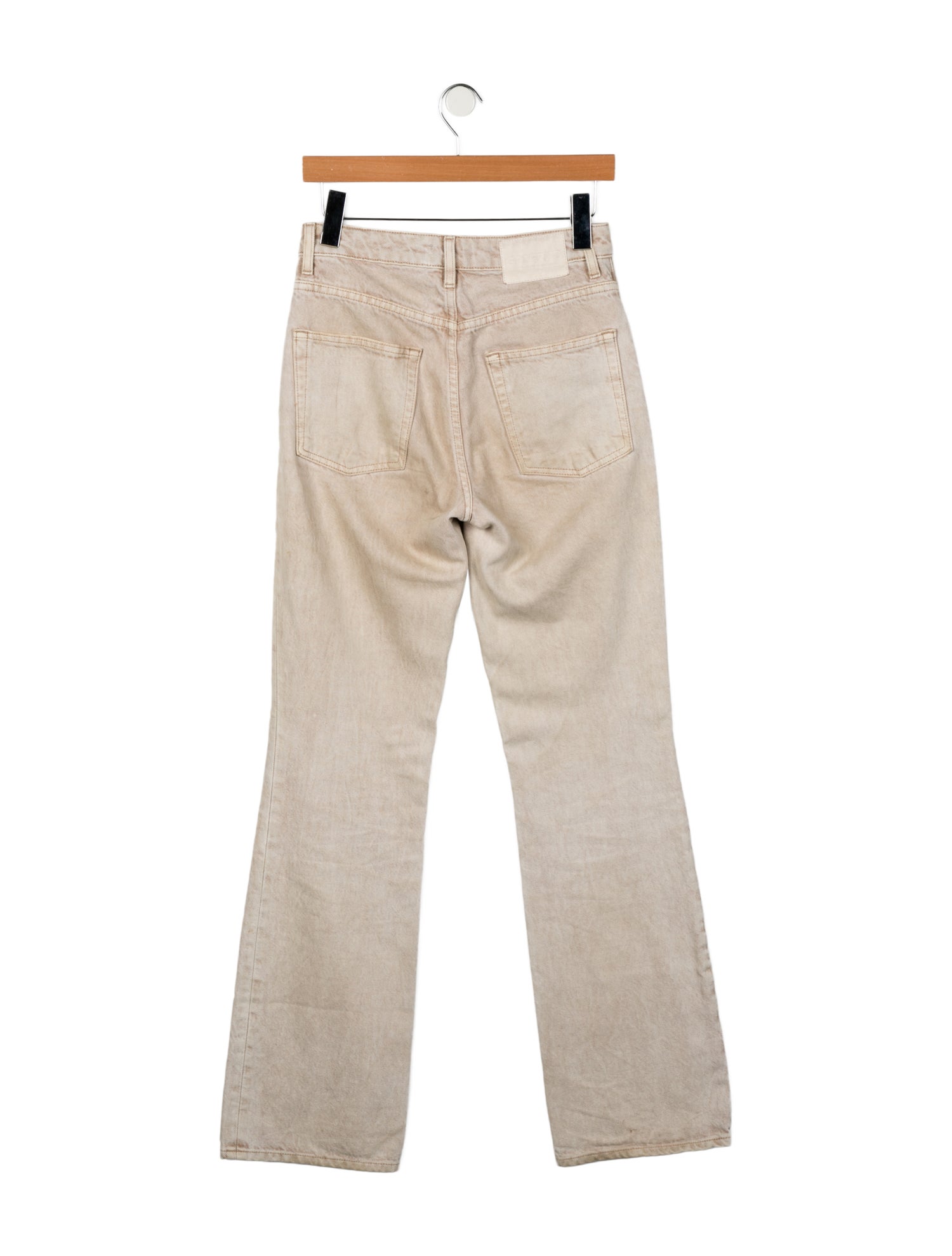 GRLFRND Mid-Rise Wide Leg Jeans