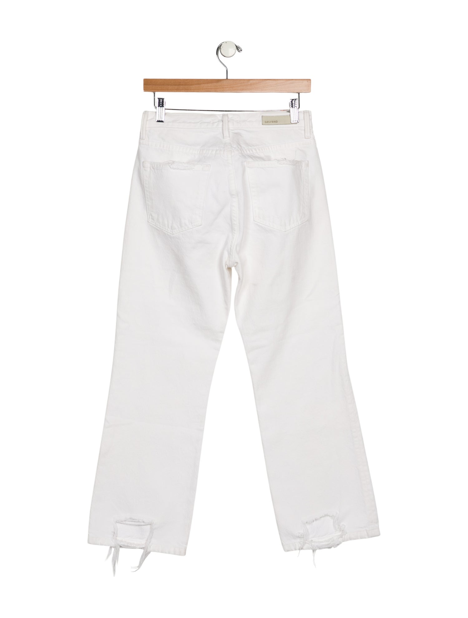 GRLFRND High-Rise Wide Leg Jeans