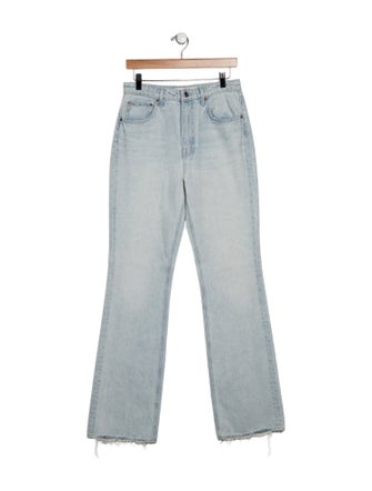 GRLFRND High-Rise Wide Leg Jeans