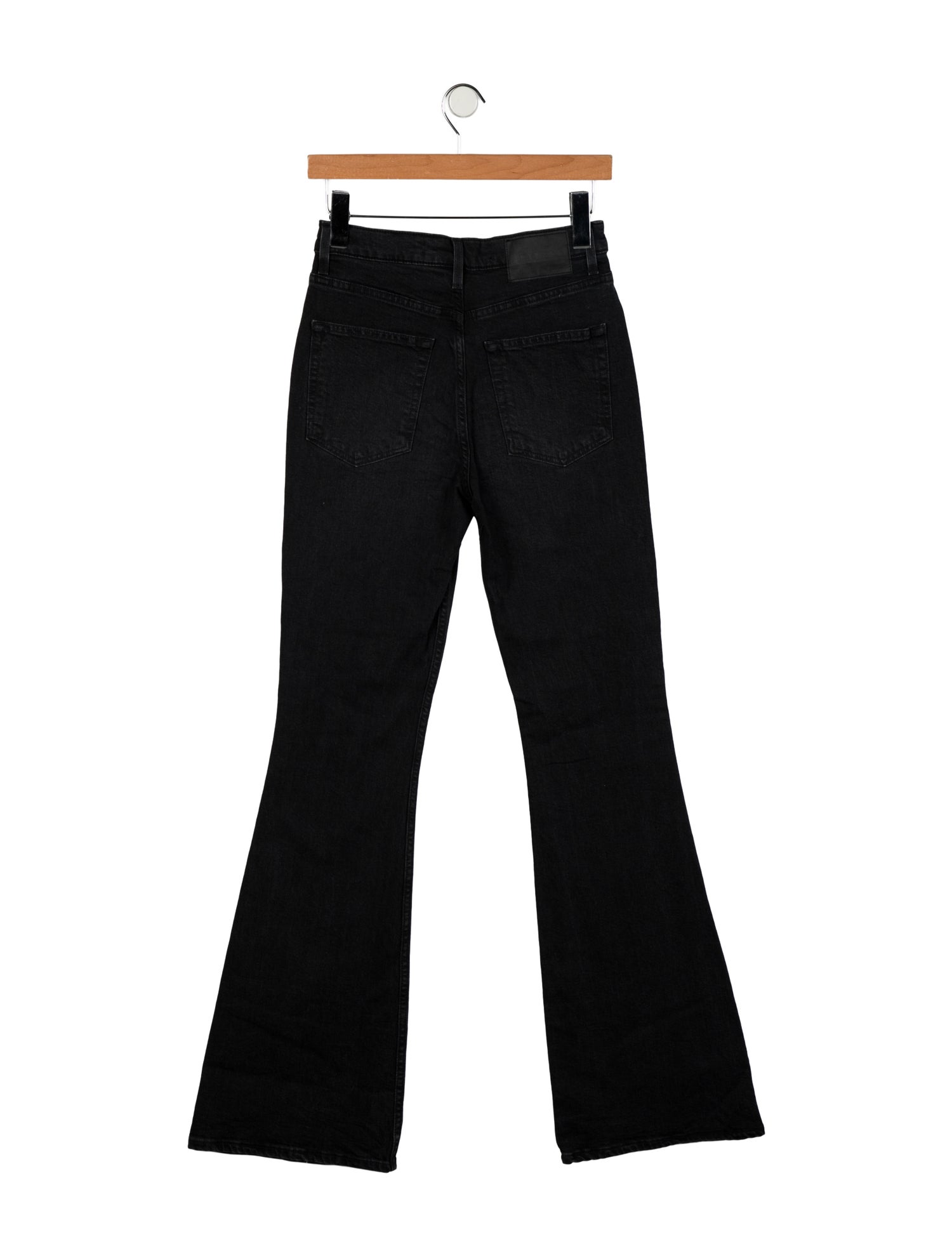 GRLFRND Mid-Rise Wide Leg Jeans