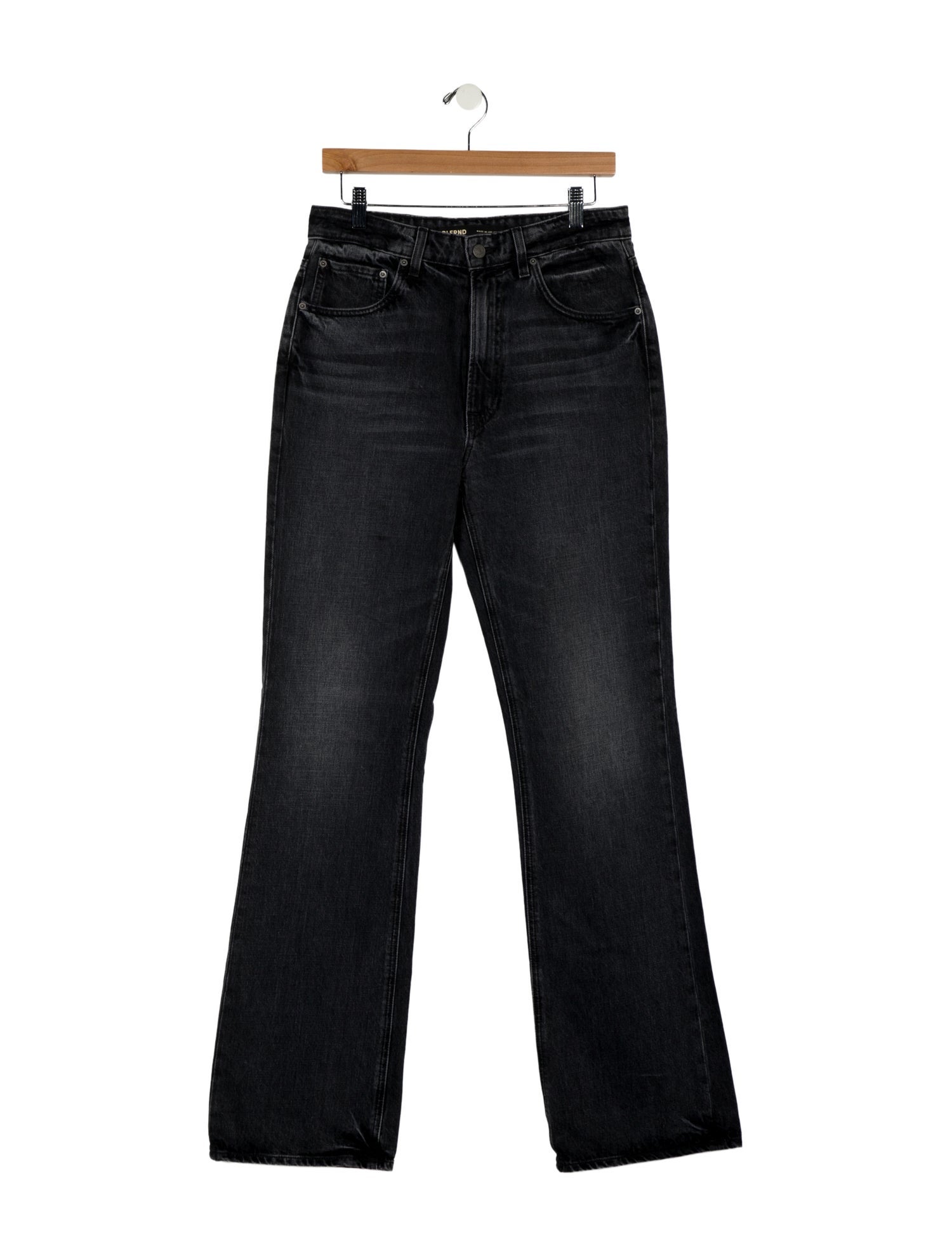 GRLFRND High-Rise Wide Leg Jeans