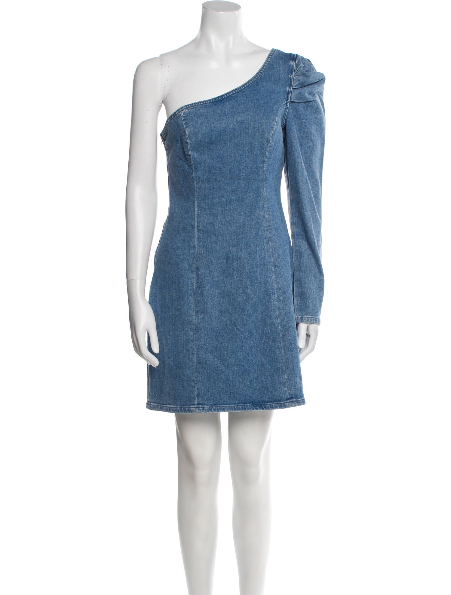 GRLFRND One-Shoulder Mini Dress