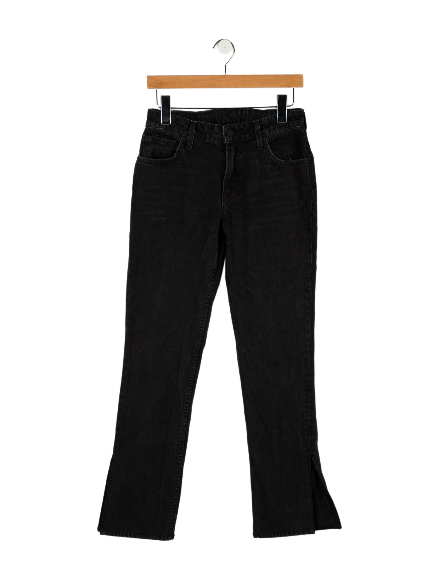 GRLFRND High-Rise Wide Leg Jeans